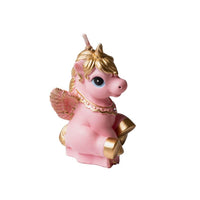 Pink Unicorn Candle