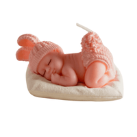 Sleeping Baby Candle