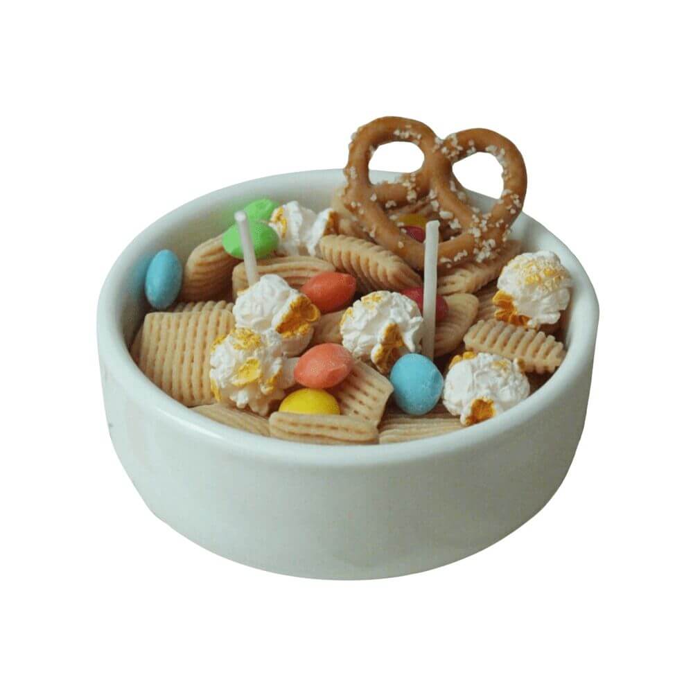 Trail Mix Cereal Bowl Candle